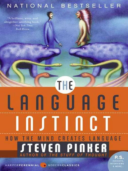 Title details for The Language Instinct by Steven Pinker - Wait list